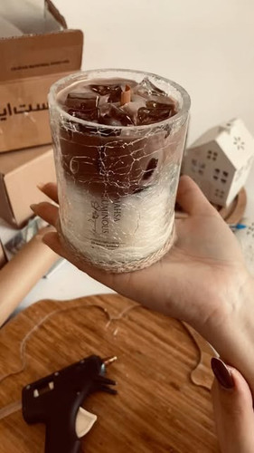 شمع آیس لاته آبگز